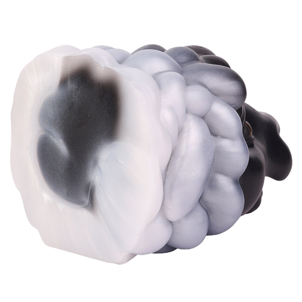 Sheep Masturbator Ovrek Animal Head Fleece – front view