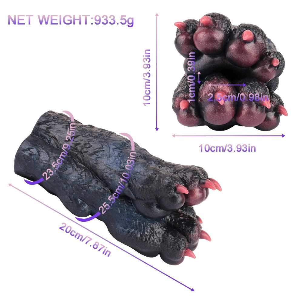 Wolf Paw Masturbator Gorrath Double Midnight Blue – front view