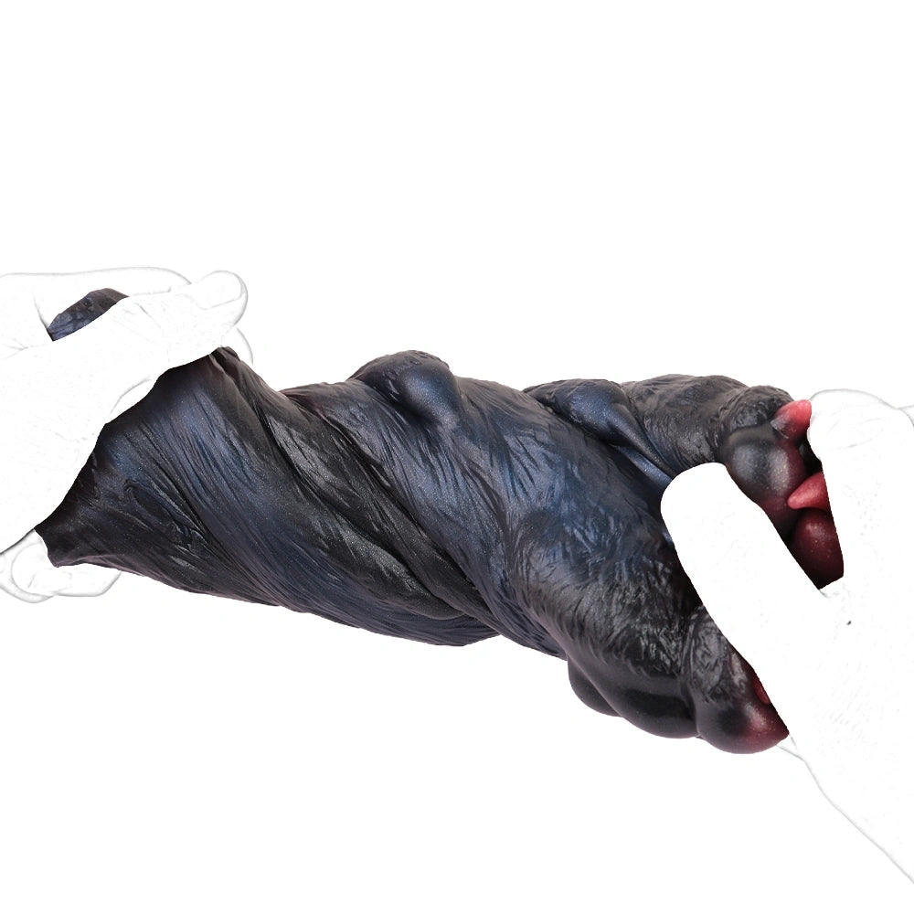 Wolf Paw Masturbator Gorrath Double Midnight Blue – size scale reference