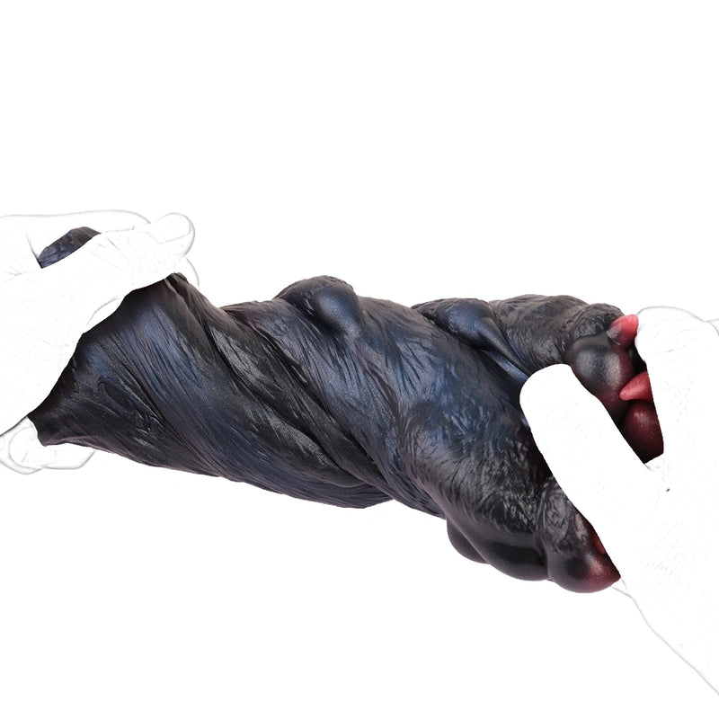 Wolf Paw Masturbator Gorrath Double Midnight Blue – size scale reference
