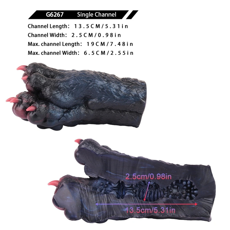 Wolf Paw Masturbator Gorrath Double Midnight Blue – view 15
