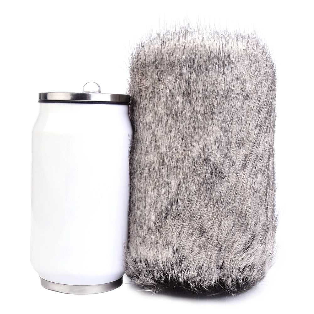 Furry Male Masturbator Griplux Silver Grey Spotted – silicone texture close