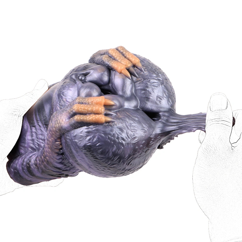 Butt Masturbator Gryphina Gryphon Dual Channel Violet