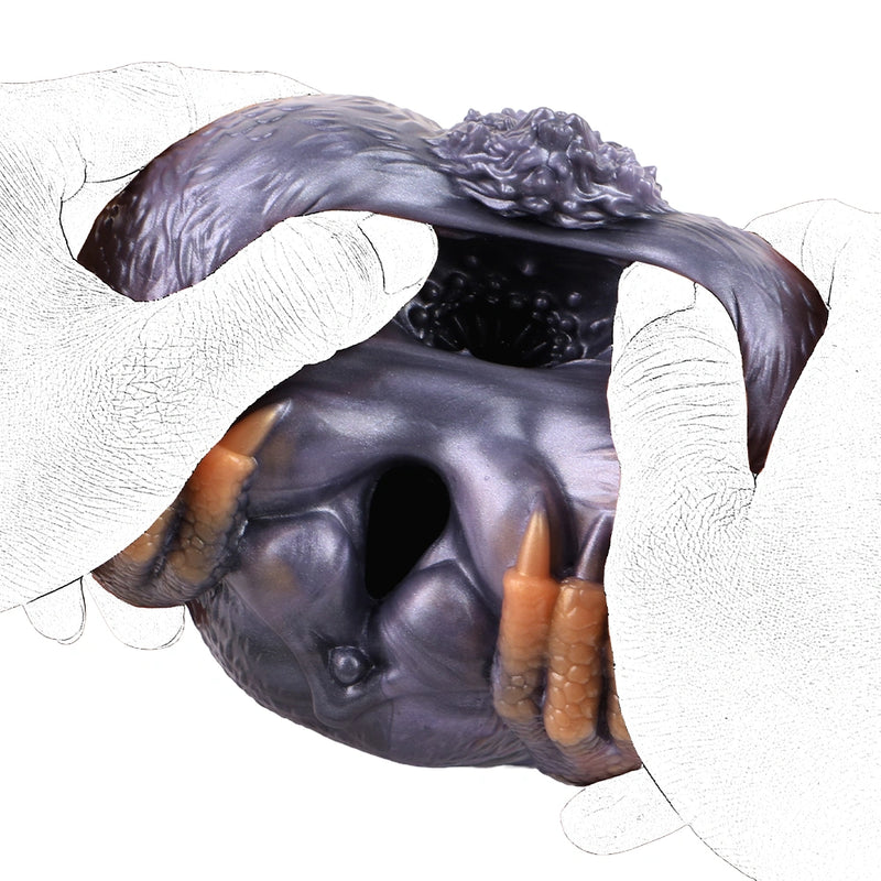 Butt Masturbator Gryphina Gryphon Dual Channel Violet