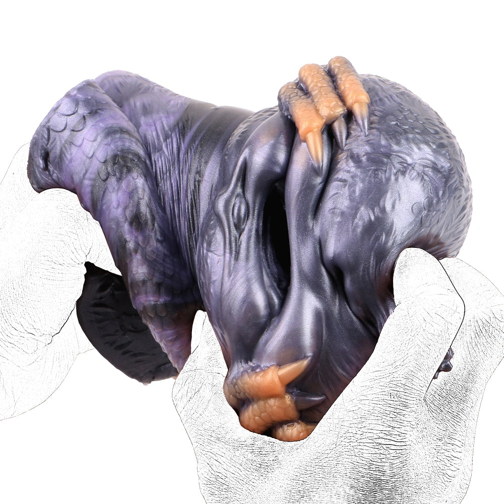 Butt Masturbator Gryphina Gryphon Dual Channel Violet