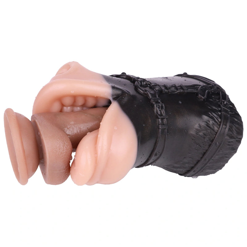 Mouth Masturbator Umbral BDSM Harness Helix – detail close-up