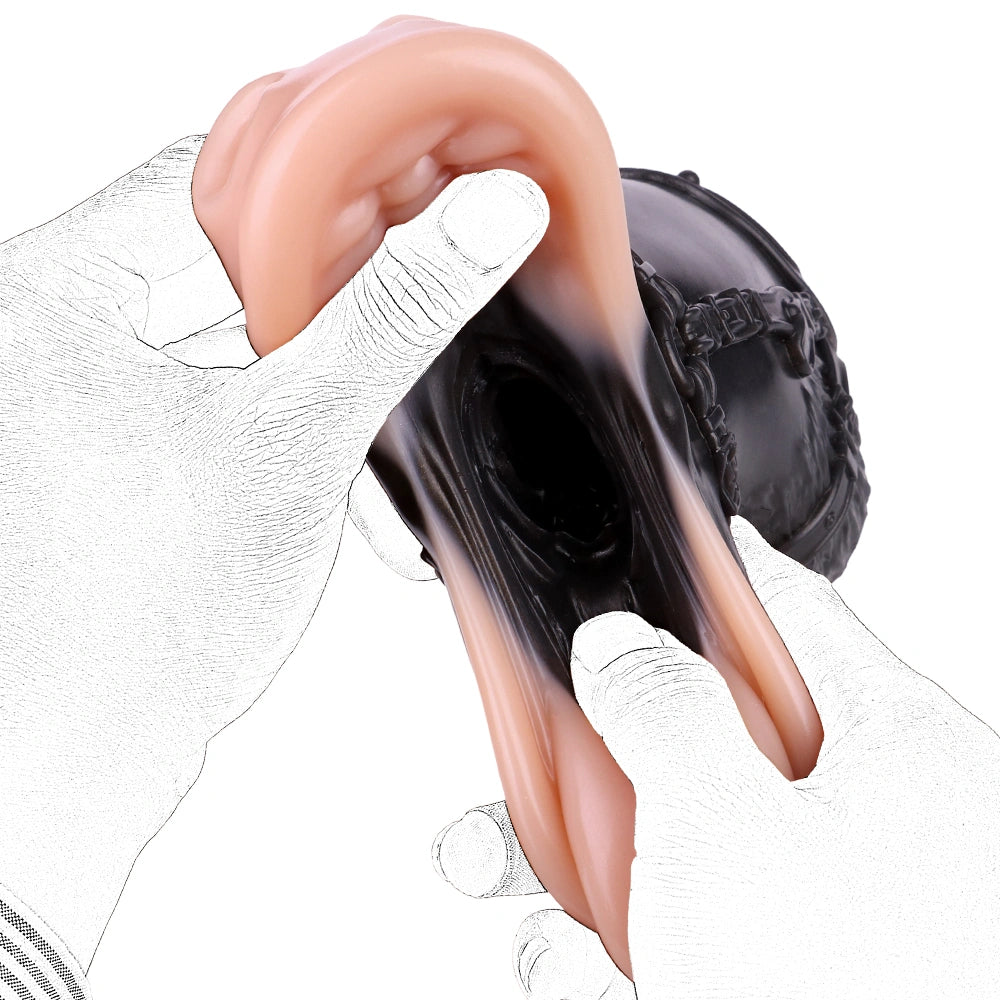 Mouth Masturbator Umbral BDSM Harness Helix – texture detail