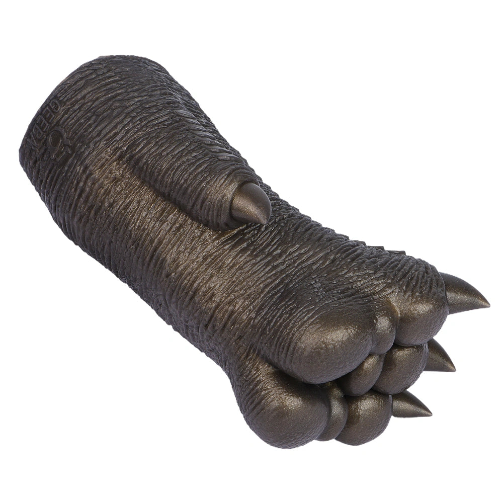 Reptile Paw Masturbator Kaelthor Dark Bronze Gold – detail close-up