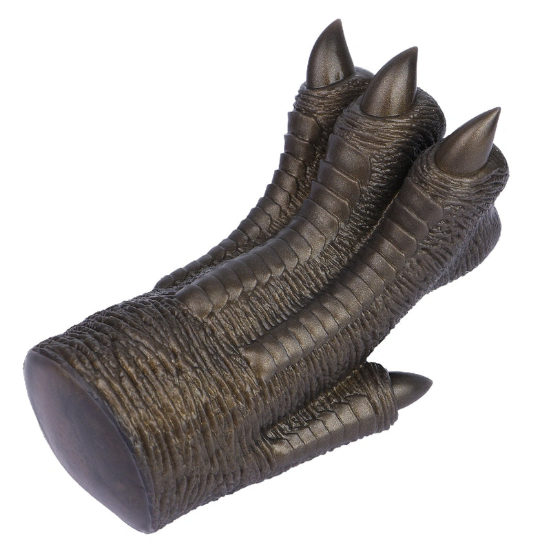 Reptile Paw Masturbator Kaelthor Dark Bronze Gold – surface texture detail
