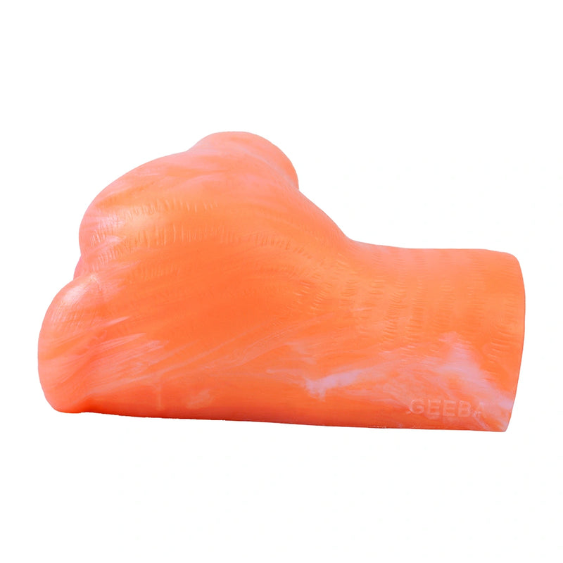 Butt Masturbator Korith Coral Orange Rosette Silicone