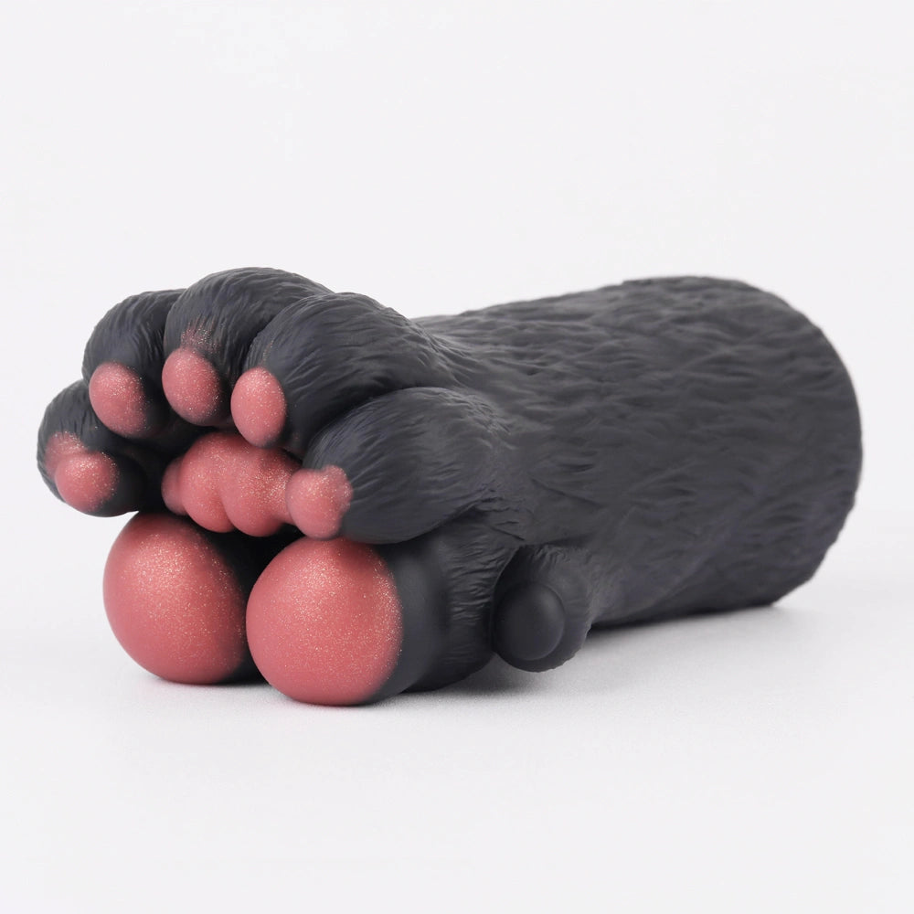 Bear Paw Masturbator Korvex Black Copper Rose Fur – detail close-up