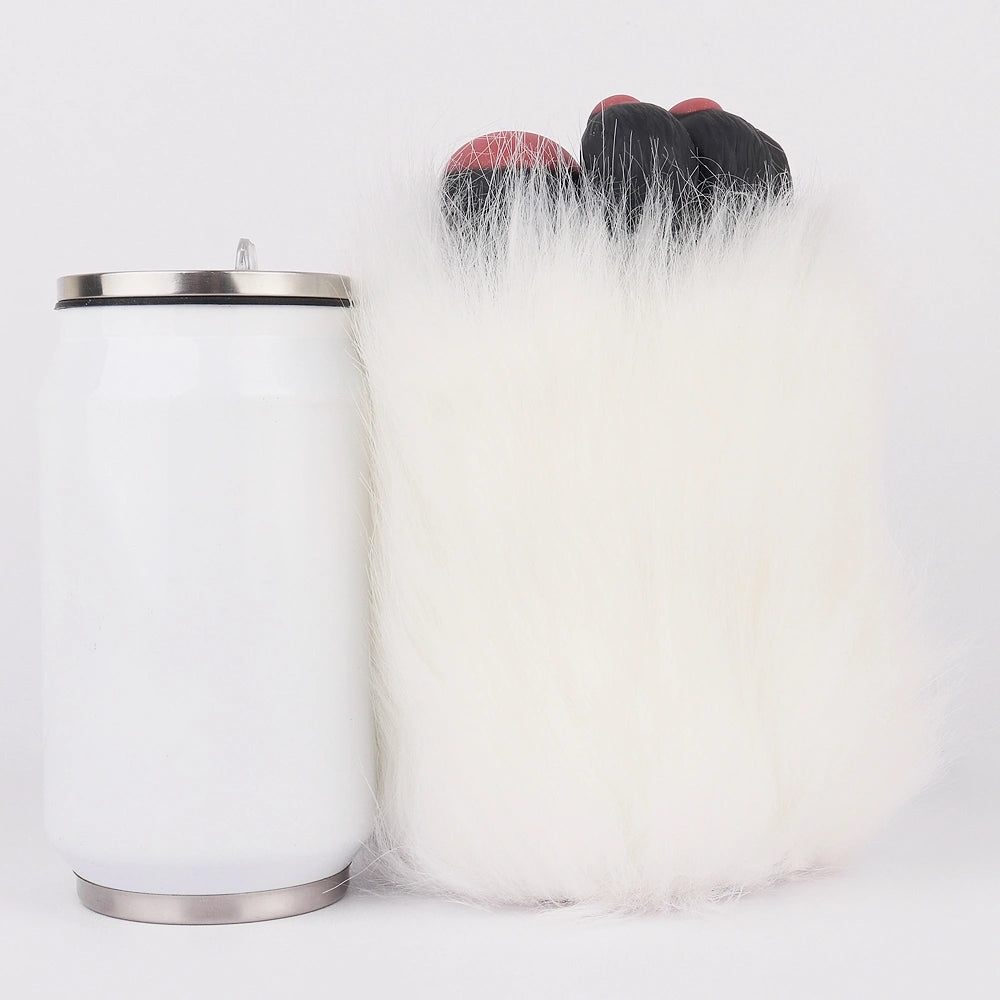 Bear Paw Masturbator Korvex Black Copper Rose Fur – rear view