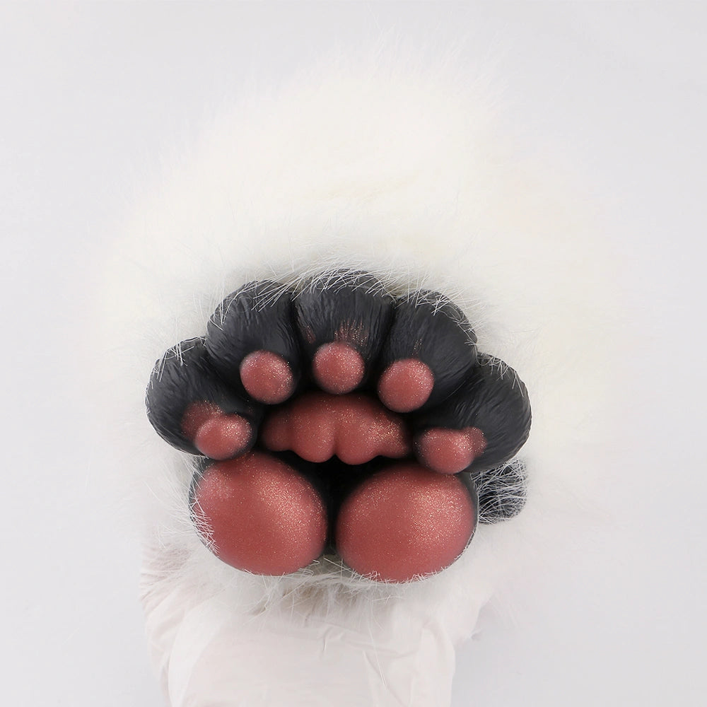 Bear Paw Masturbator Korvex Black Copper Rose Fur – top view