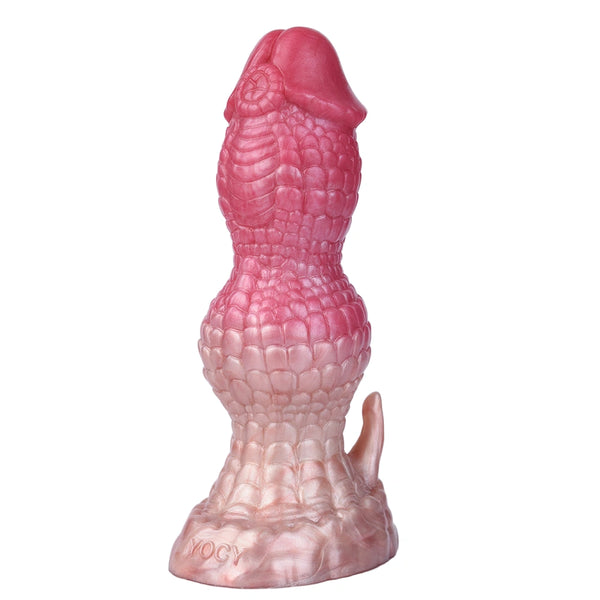 Dragon Dildo KYLVEX Triple Bulge Hex Scale Kylin — alternate view
