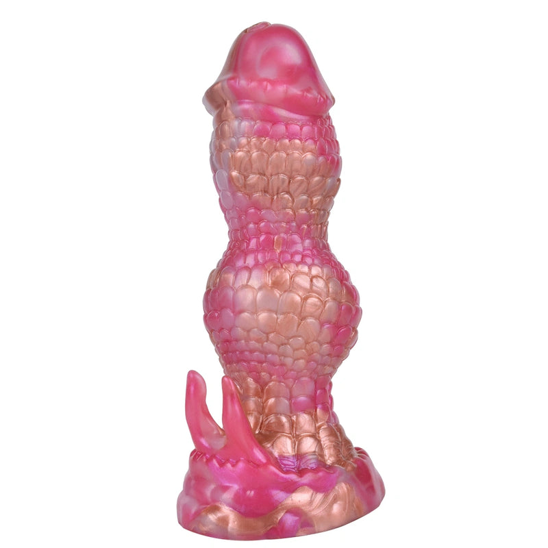 Dragon Dildo KYLVEX Triple Bulge Hex Scale Kylin – view 15