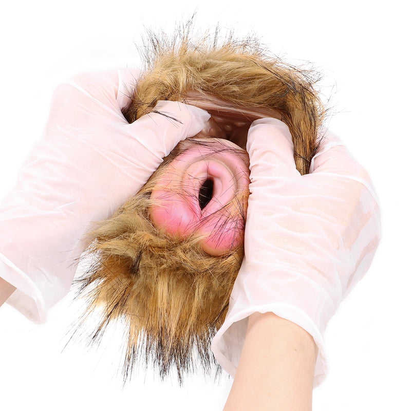Furry Male Masturbator Leonplux Golden Lion Mane – detail close-up