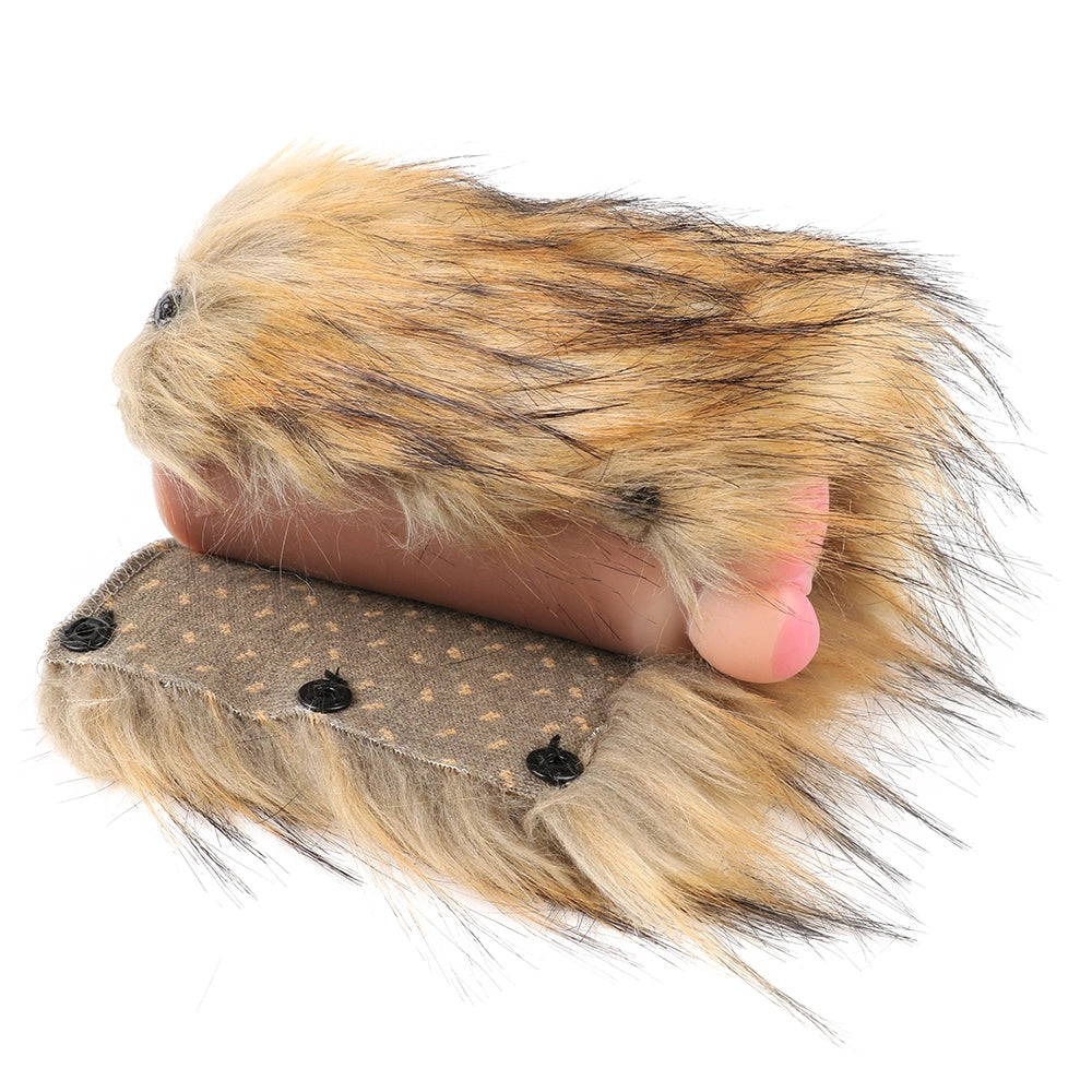 Furry Male Masturbator Leonplux Golden Lion Mane – front view