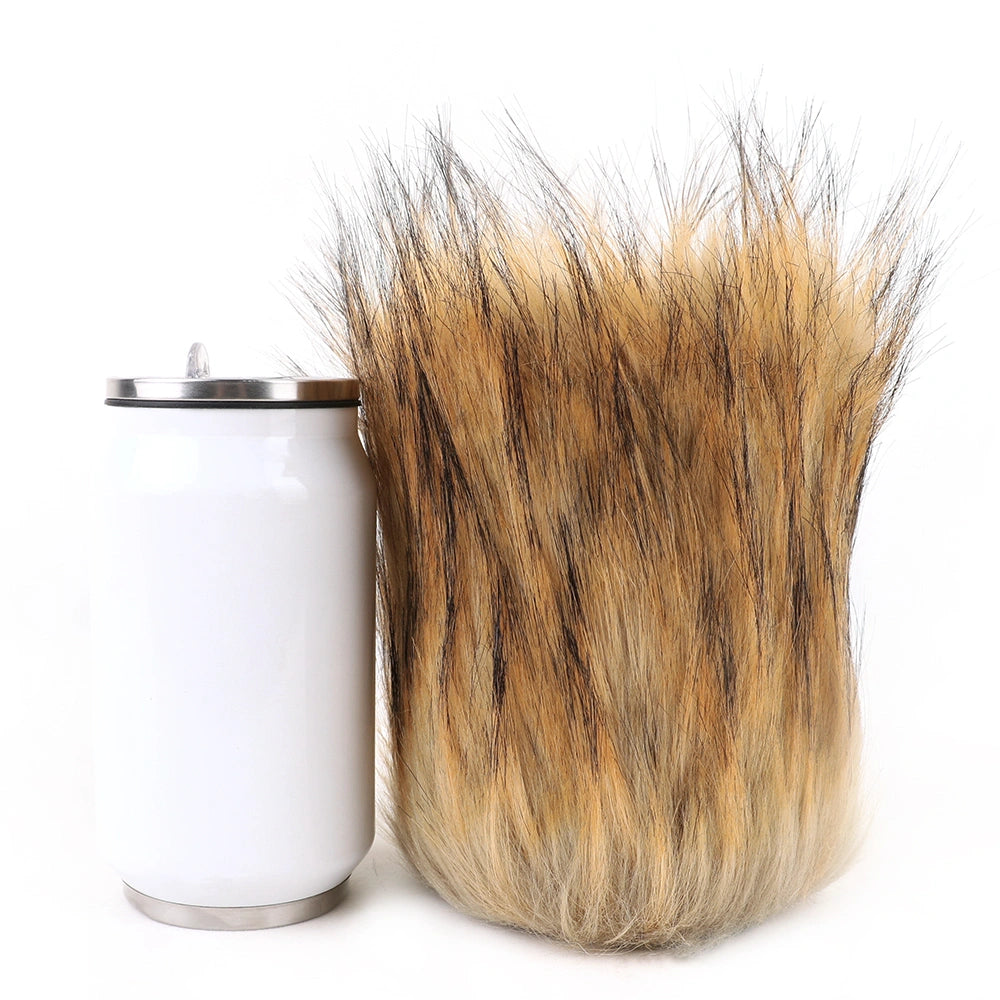 Furry Male Masturbator Leonplux Golden Lion Mane – lateral side view