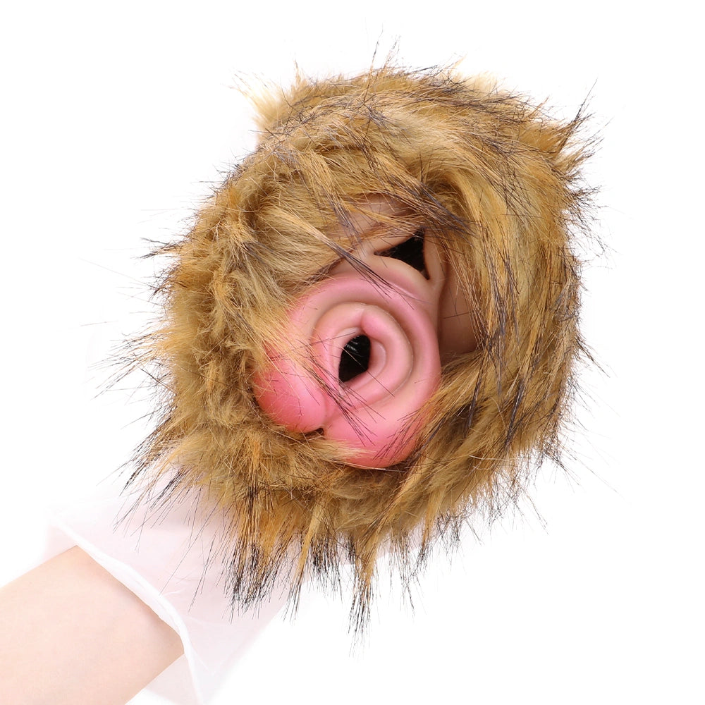 Furry Male Masturbator Leonplux Golden Lion Mane – top view