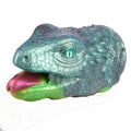 Lizard Masturbator Veldrix Emerald Bifid Tongue – detail close-up