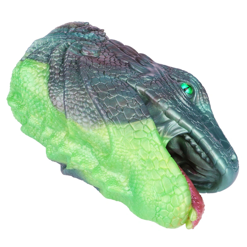 Lizard Masturbator Veldrix Emerald Bifid Tongue