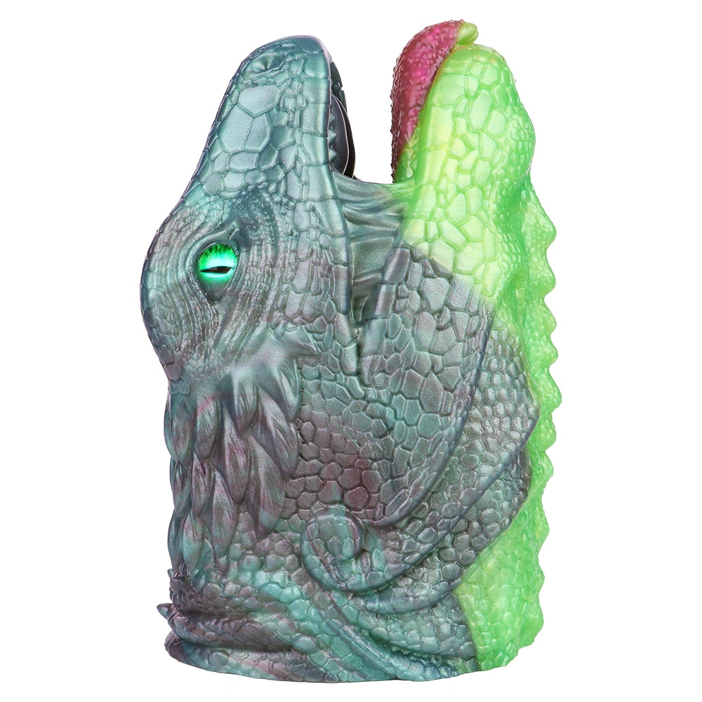 Lizard Masturbator Veldrix Emerald Bifid Tongue