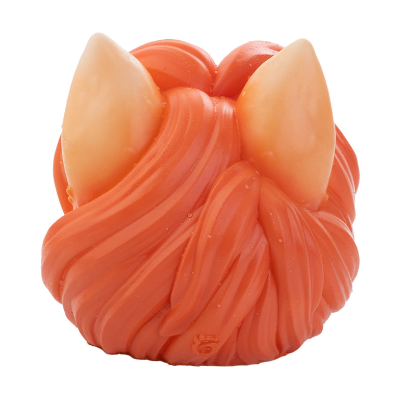 Pony Masturbator Lunari Galaxy Eyes Orange Mane – lateral side view