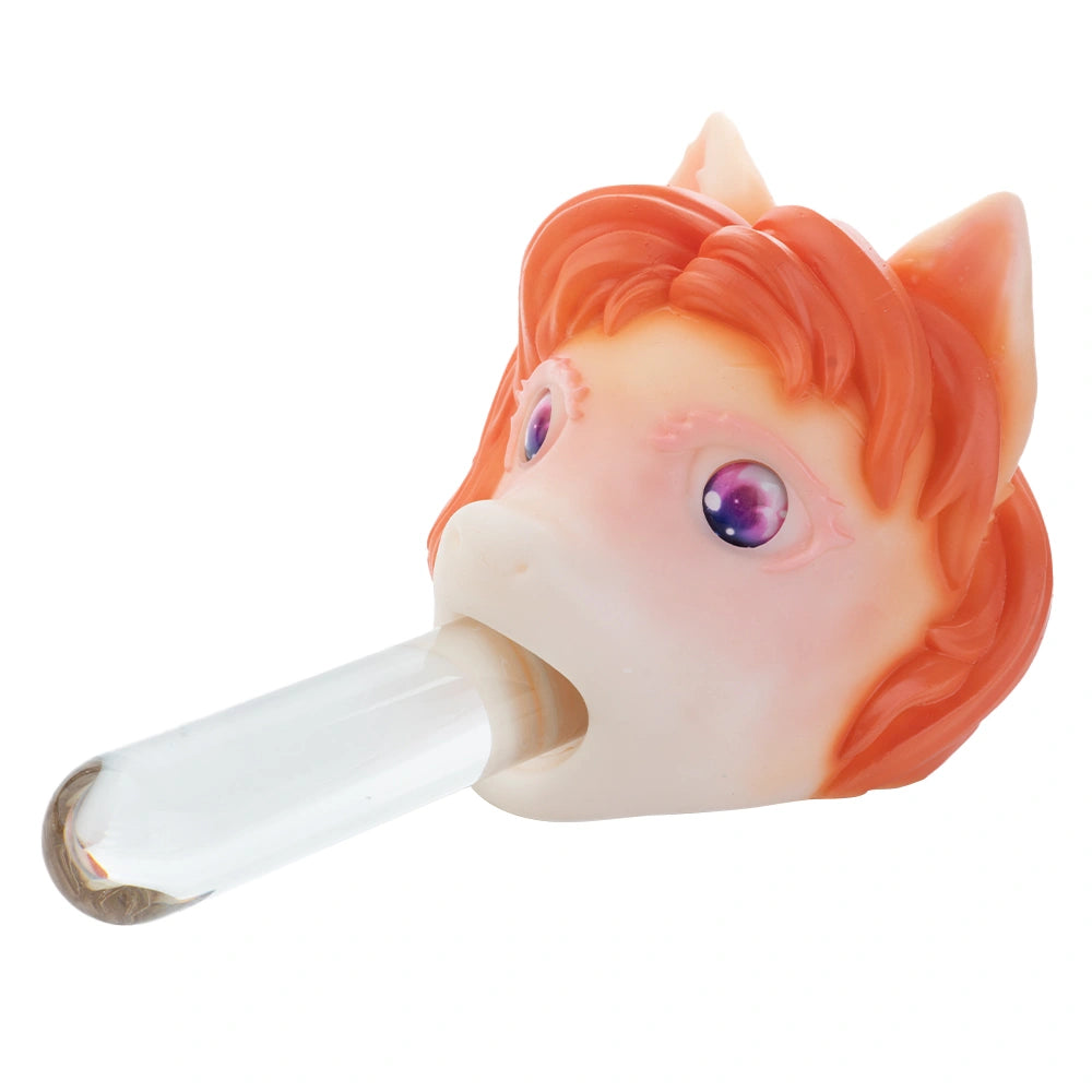 Pony Masturbator Lunari Galaxy Eyes Orange Mane – surface texture detail