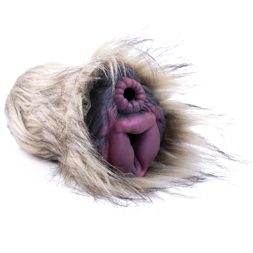Furry Masturbator Lupplux Grey Wolf Fur Silicone alternate view