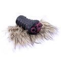 Furry Male Masturbator Lupplux Grey Wolf Fur – detail close-up
