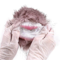 Furry Male Masturbator Malvplux Mauve Lilac Plush – three-quarter angle