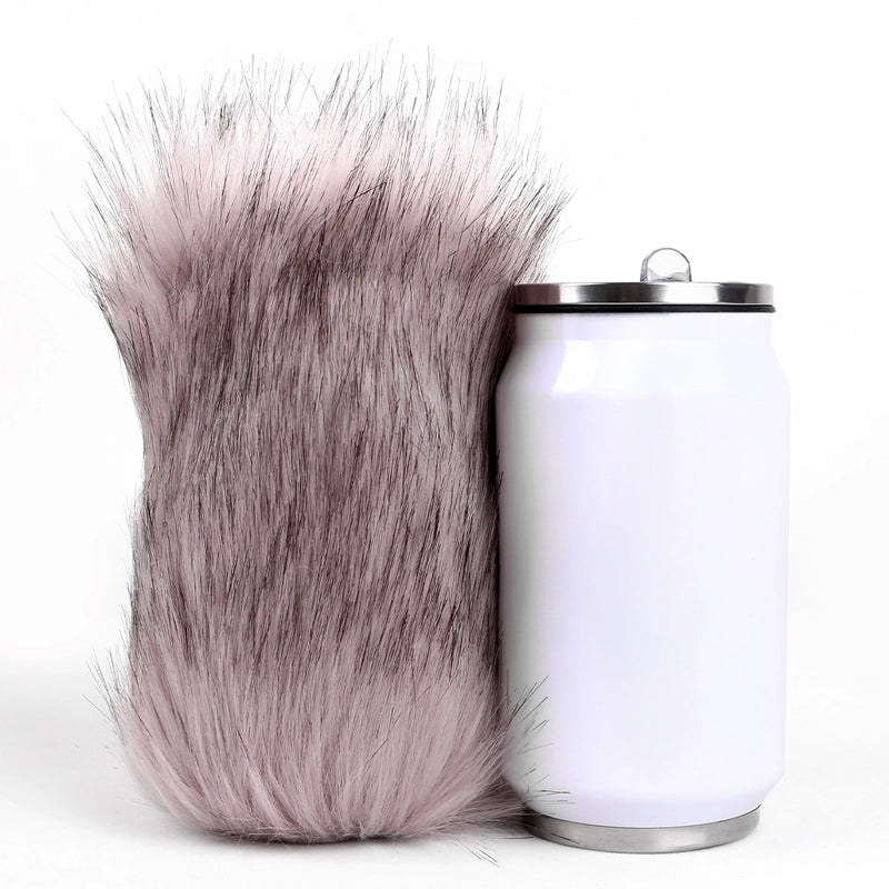 Furry Male Masturbator Malvplux Mauve Lilac Plush – lateral side view