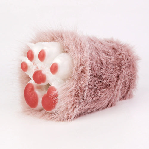 Cat Paw Masturbator Miaovex Rose Mauve Fur Silicone alternate view