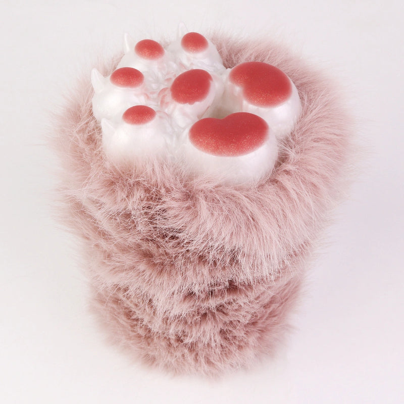 Cat Paw Masturbator Miaovex Rose Mauve Fur – top view