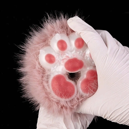 Cat Paw Masturbator Miaovex Rose Mauve Fur – lateral side view