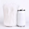 Furry Male Masturbator Nivplux White Wool Dual – front view