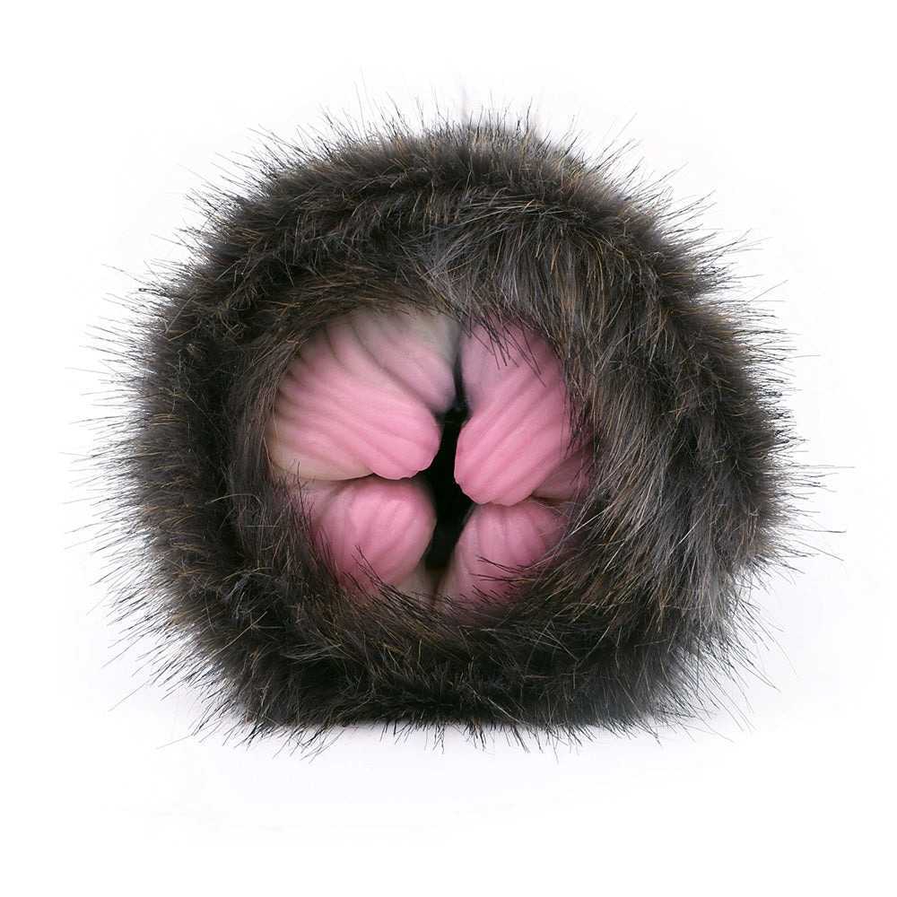 Furry Male Masturbator Noirplux Dark Brown Black – lateral side view