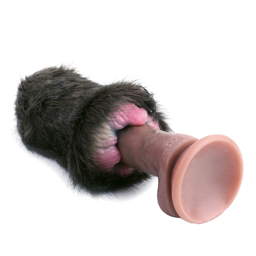 Furry Male Masturbator Noirplux Dark Brown Black – top view