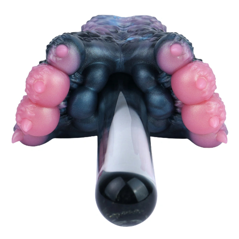 Canine Paw Masturbator Nyxvour Midnight Black – three-quarter angle