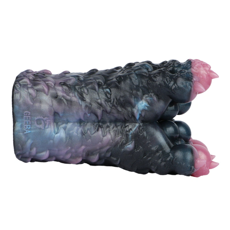 Canine Paw Masturbator Nyxvour Midnight Black – lateral side view