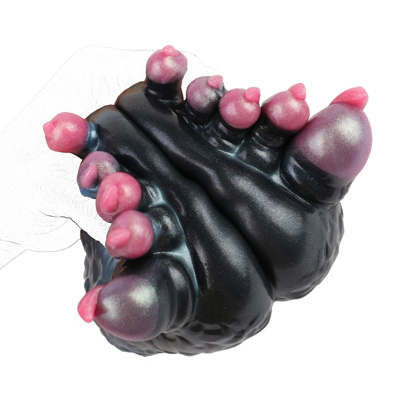 Monster Paw Masturbator Ombryx Onyx Black Blue – bottom view