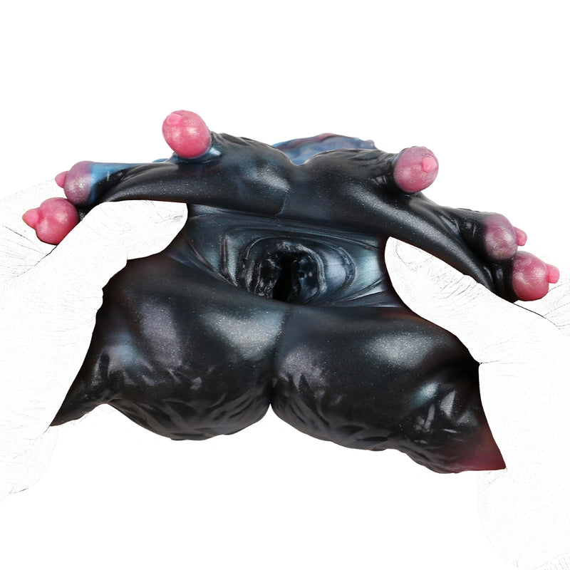 Monster Paw Masturbator Ombryx Onyx Black Blue Scale