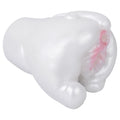 Butt Masturbator Opalyx Dual Channel Pearl White