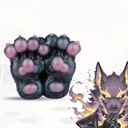 Canine Paw Masturbator Veldrak Double Midnight – main product shot