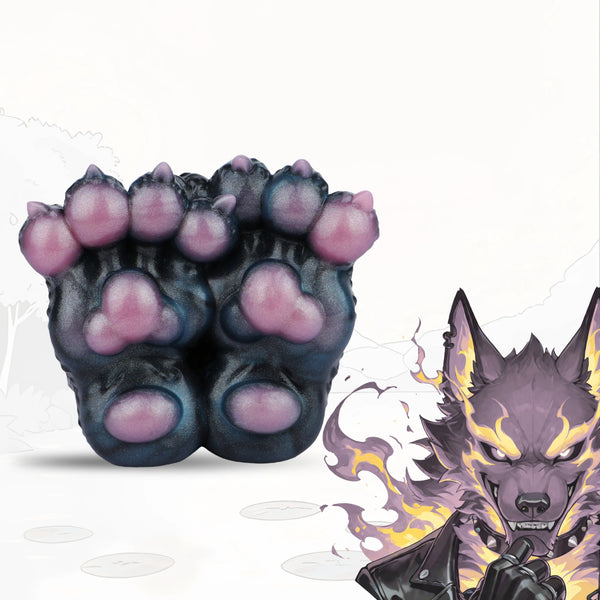 Canine Paw Masturbator Veldrak Double Midnight Blue