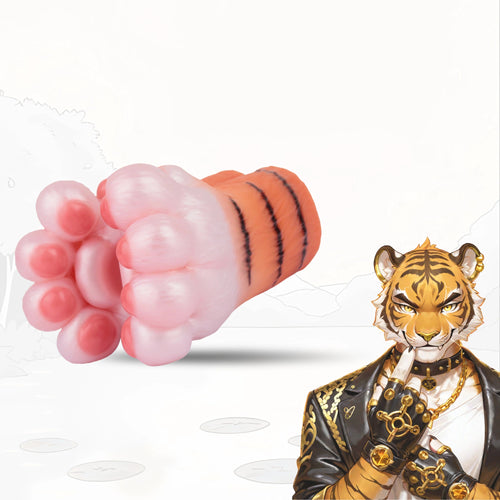 Tiger Paw Masturbator Tyrvax Amber Orange Stripe – main product shot