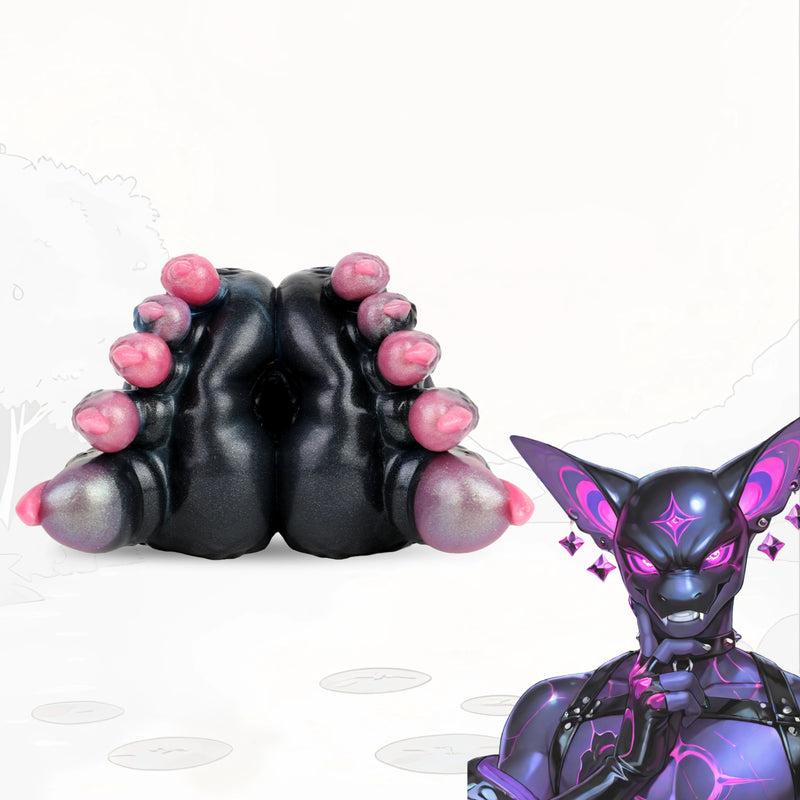 Monster Paw Masturbator Ombryx Onyx Black Blue Scale