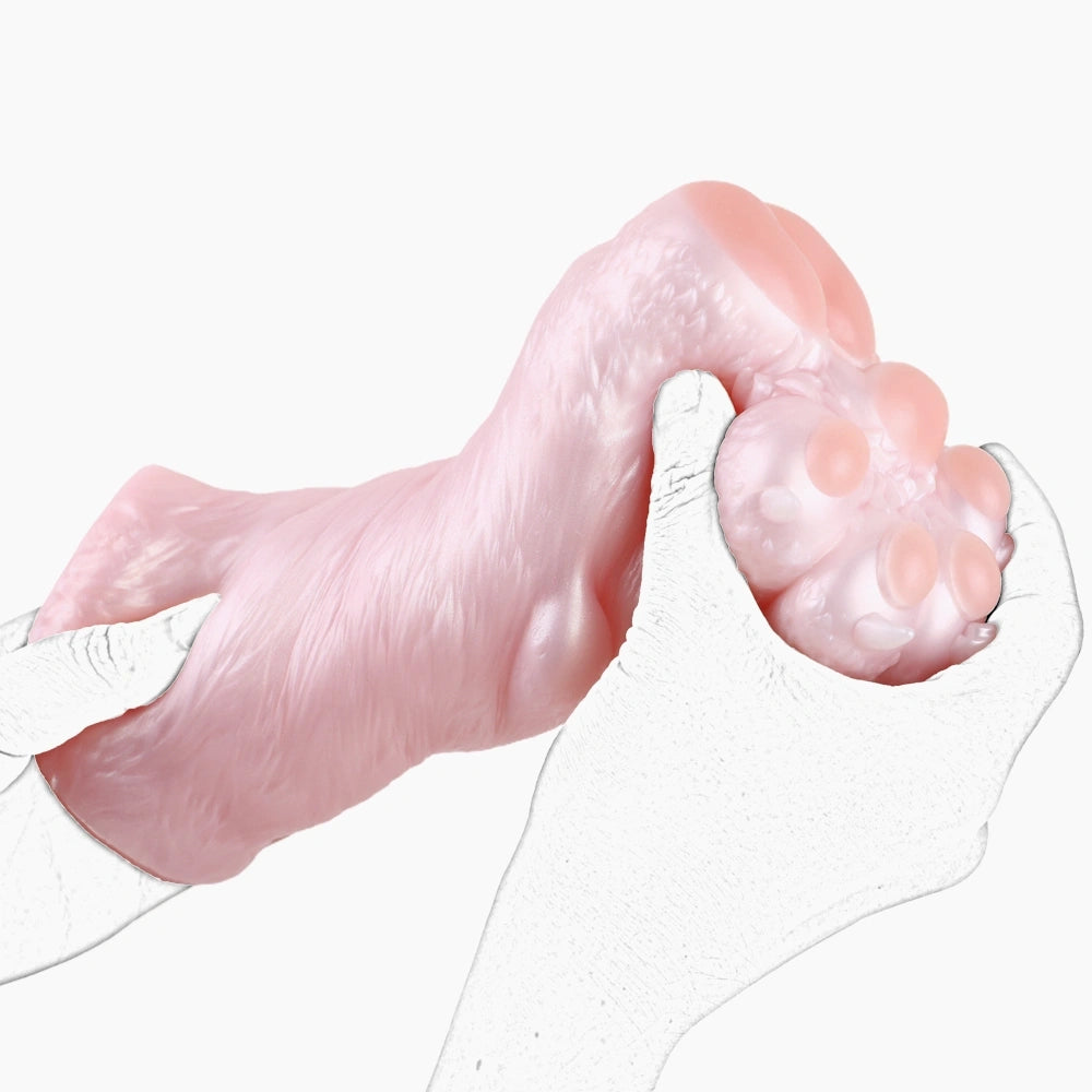Cat Paw Masturbator Pellvex Pale Pink Flesh Nacre – front view