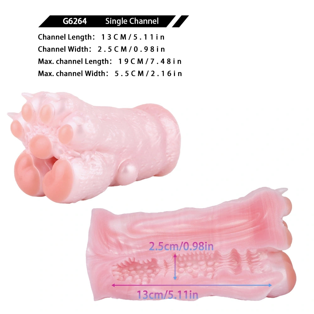 Cat Paw Masturbator Pellvex Pale Pink Flesh Nacre – packaging view