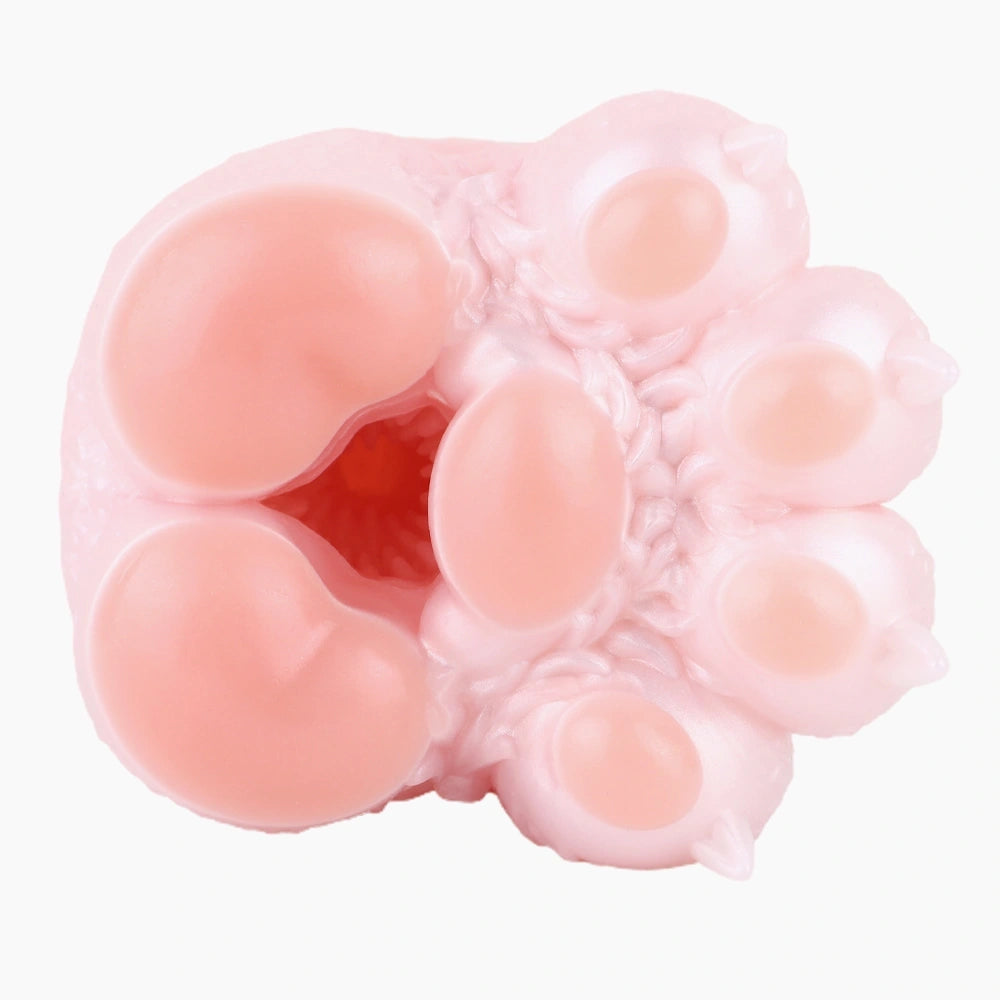 Cat Paw Masturbator Pellvex Pale Pink Flesh Nacre – top view